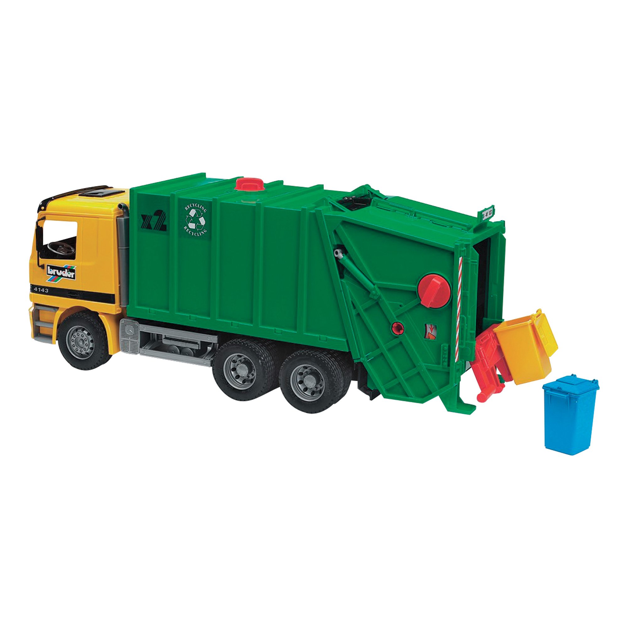 Bruder MB Actros Rear Loading Garbage Truck, Model# 02661